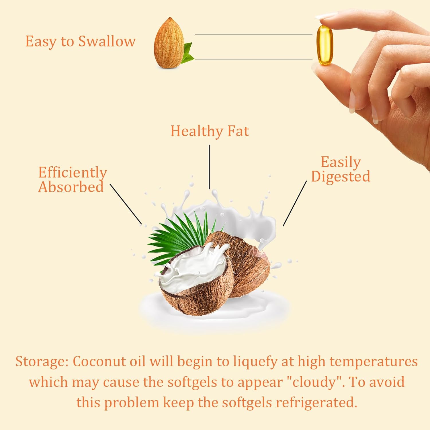 High Strength Vitamin D3 K2 Supplement – 10000 IU D3 + 200 MCG K2, Coconut Oil Softgel for Vitamin D3 K2 Replenishment