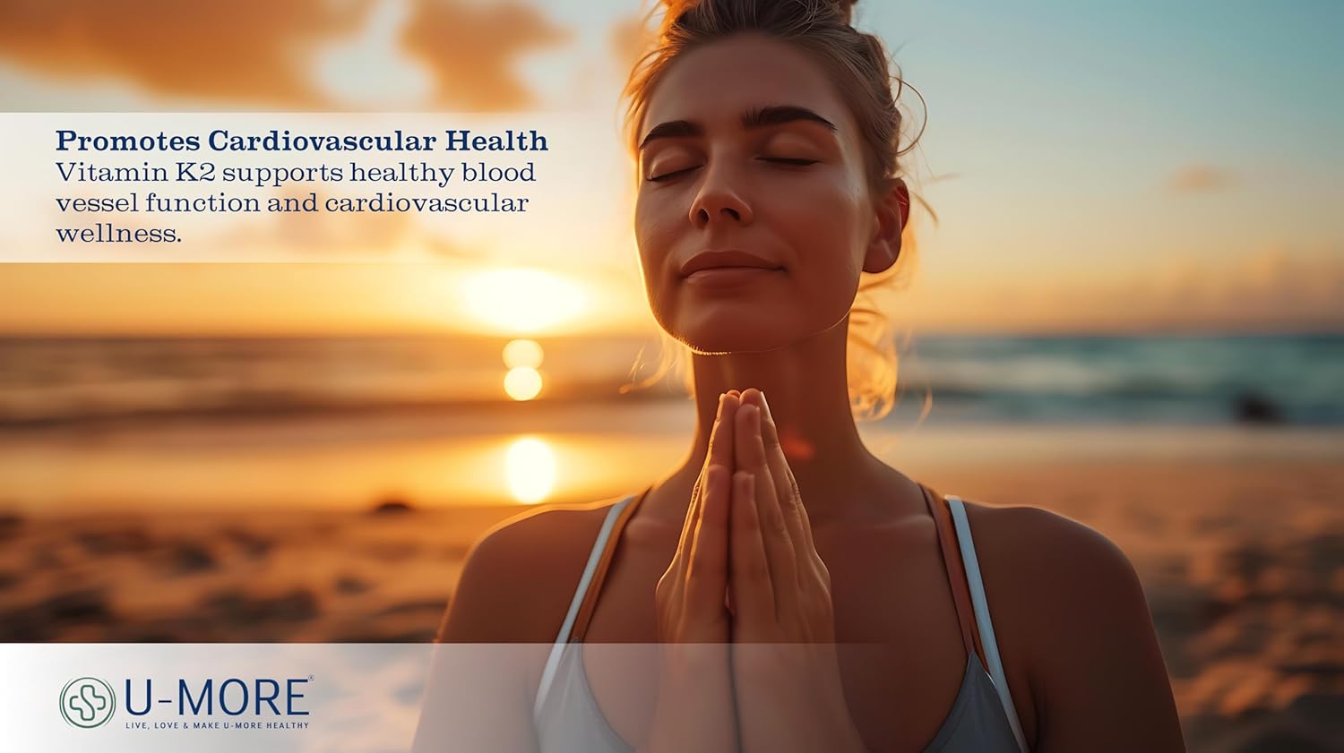 High Strength Vitamin D3 & K2 Supplement for Bone Health & Immunity - 1000 IU, Sugar/Gluten/GMO Free - 60 Softgels