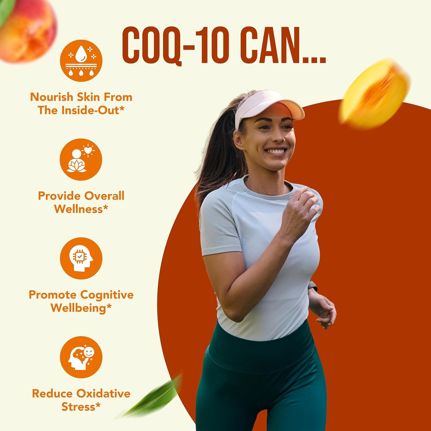 Highly Absorbable CoQ10 Supplement for Heart Health and Energy Support - 200mg Coenzyme Q10 Capsules - Antioxidant Formula - Non-GMO - 400 Servings