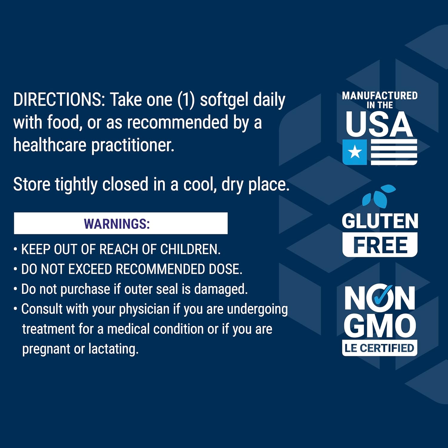 Highly Absorbable CoQ10 Supplement with d-Limonene for Heart Health and Energy Support - 50mg, 60 Softgels, Non-GMO, Gluten-Free