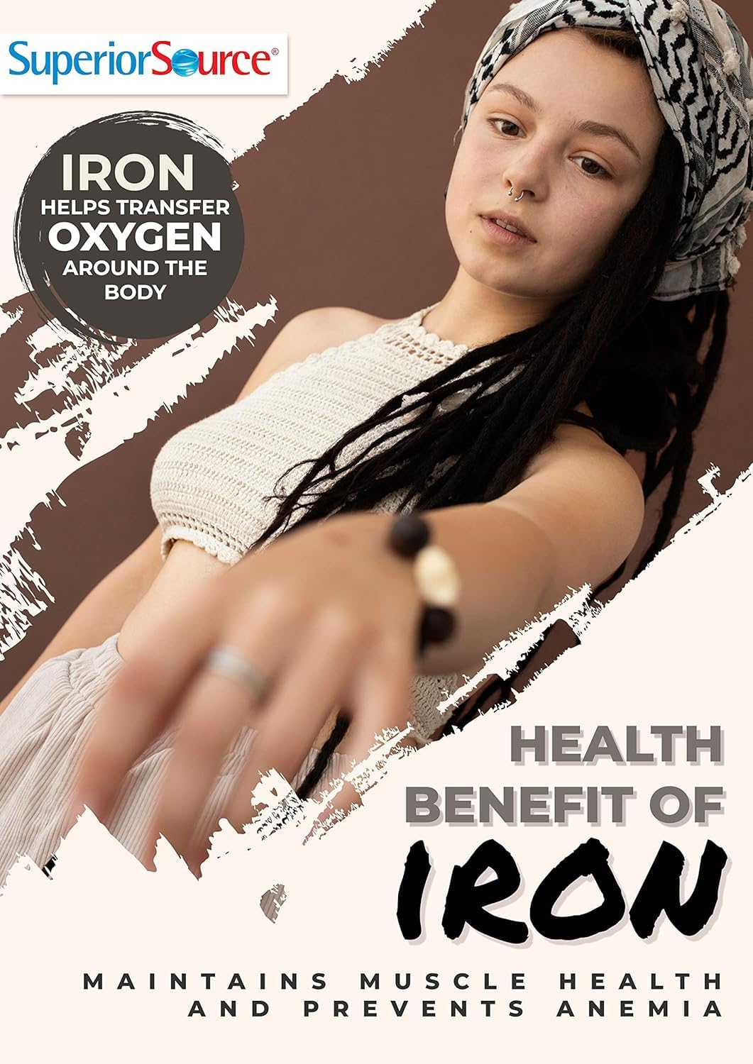 Highly Absorbable Iron Supplement for Women - 25 mg Under the Tongue Tablets, 90 Count, Supports Red Blood Cell Formation, Non-GMO