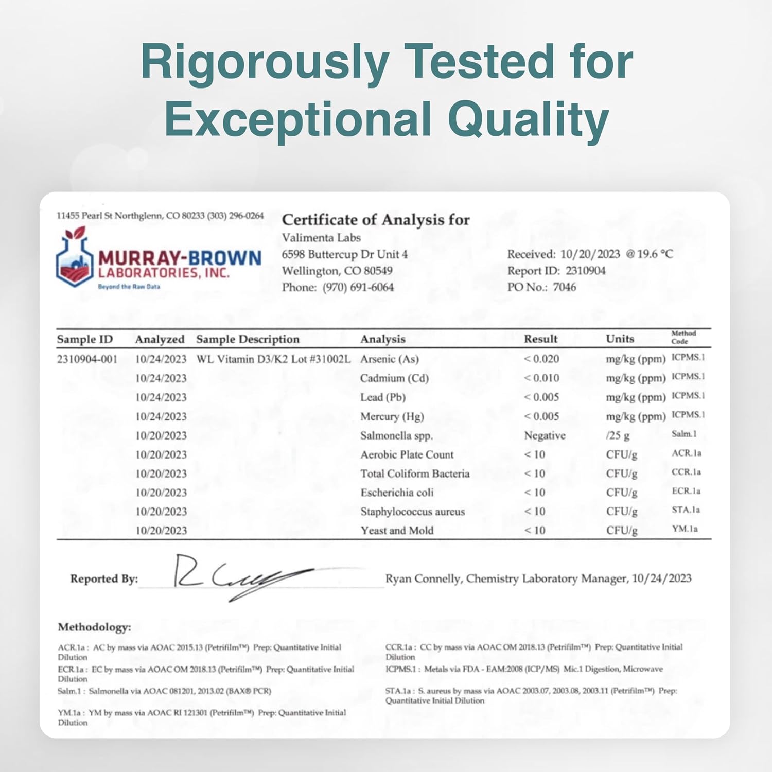 Highly Absorbable Liposomal D3K2 Liquid Vitamin Supplement for Immune Support, Bone Health, and Heart Health