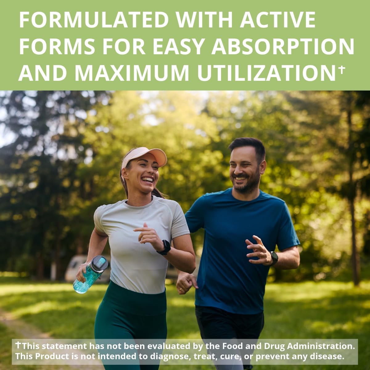 Highly Bioavailable INNERVISNUTRITION Advanced Active Vitamin B-Complex for Energy, Brain, and Metabolism - Vegetarian Formula, 90 Capsules