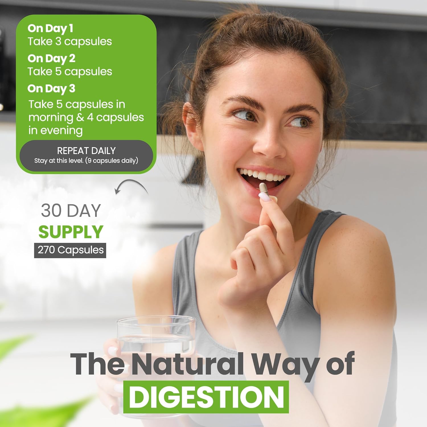 Highly Concentrated Aloe Vera Supplement for Gut Health and Digestive Wellness - AMP Floracel Aloe Mucilaginous Polysaccharides and Soy Lecithin Powder