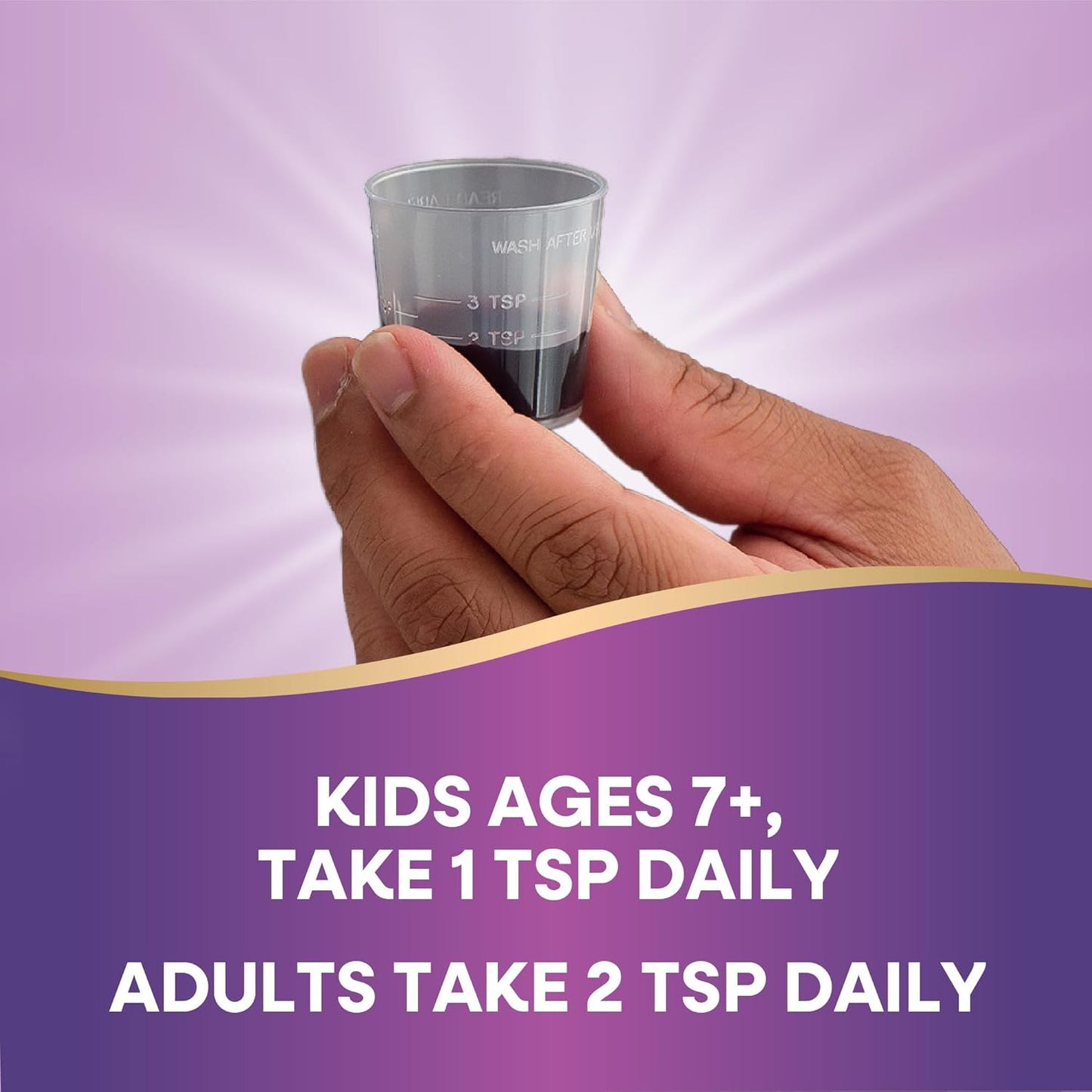 Highly Concentrated Black Elderberry Extract Immune Syrup - 8 Fl Oz