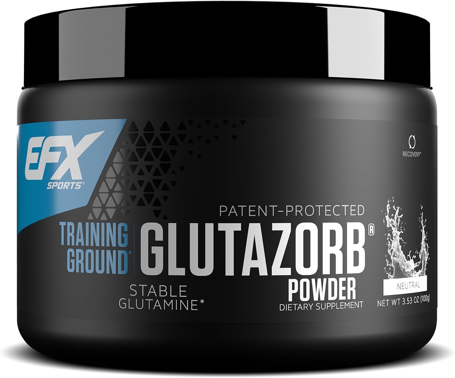 Highly Concentrated Glutamine Supplement for Digestion & Immune Support - EFX Sports Training Ground Glutazorb Powder - 66 Servings