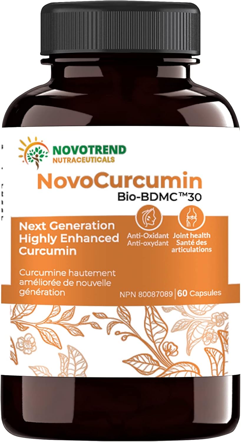 Highly Potent Next Generation BIOBDMC NovoCurcumin - 60 Capsules