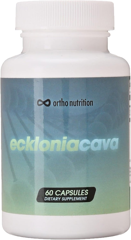 Highly Pure Ecklonia Cava Extract with 50% Polyphenols - 320mg Daily Serving - 60 Capsules
