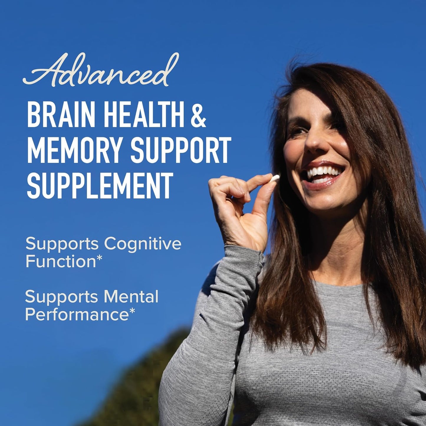 Highly Purified Alpha GPC 600mg Brain Supplement for Memory & Focus Support - Vegan, Non-GMO, 60 Capsules