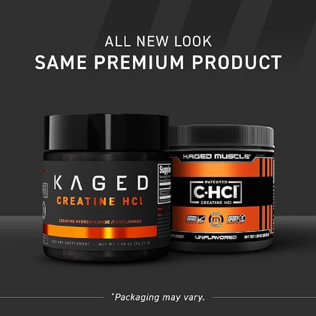 Highly Soluble Kaged Creatine HCl Capsules for Muscle Building & Recovery - Unflavored Powder Pills with Patented Formula, 75 Servings