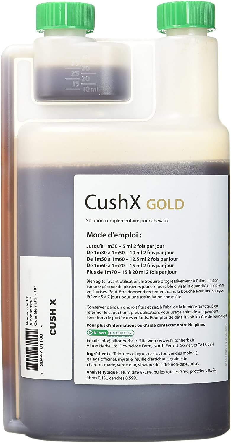 Hilton Herbs Cushx Liquid Supplement 1 Litre for Pets