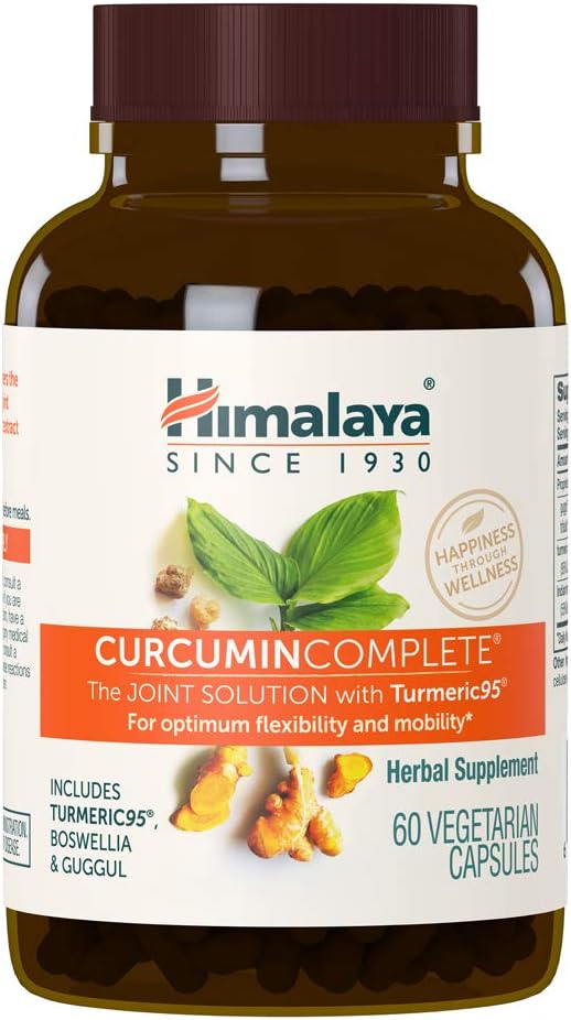 Himalaya Curcumin Complete Capsules for Joint Support, Flexibility & Mobility - 60 Count