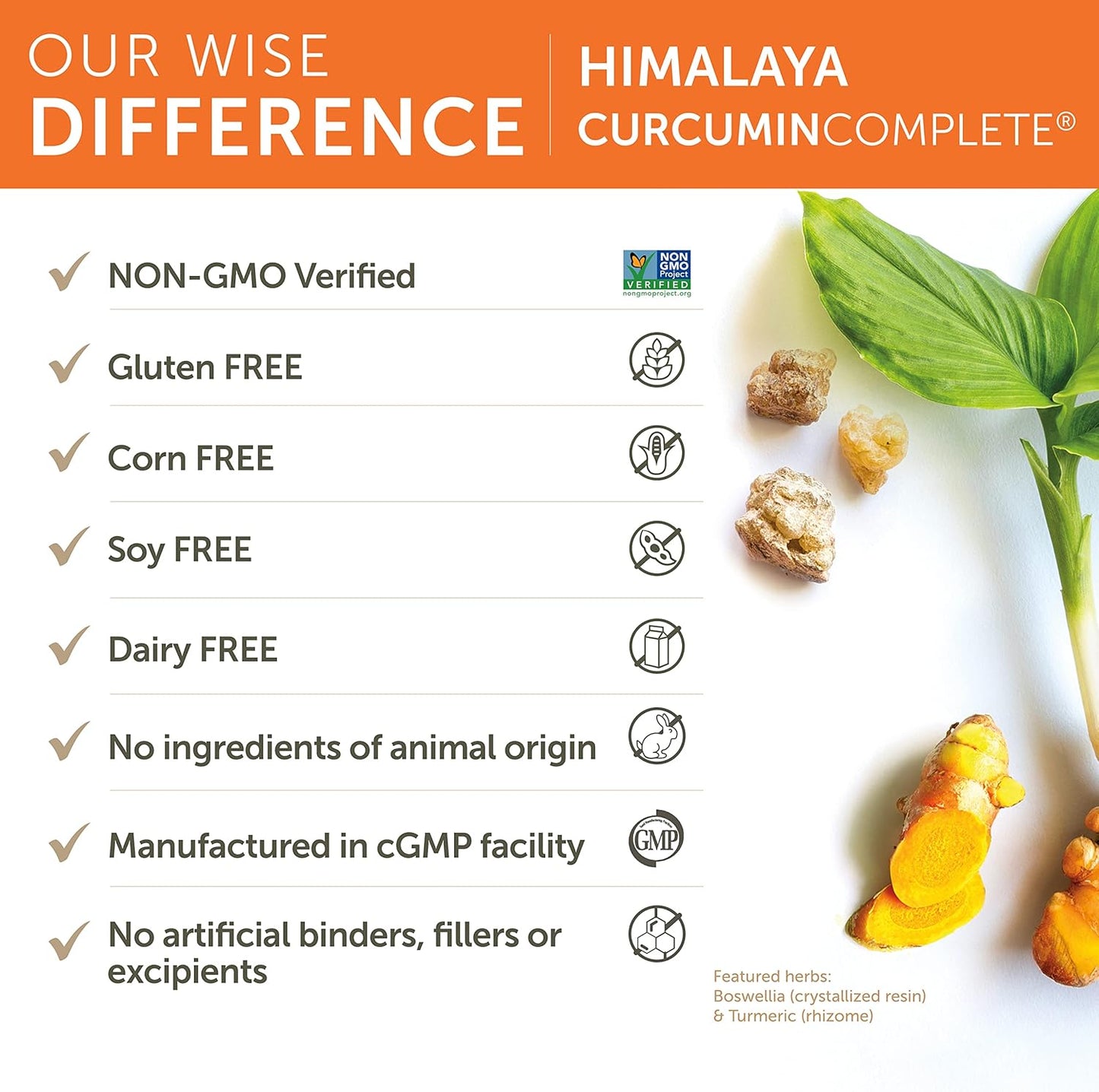 Himalaya Curcumin Complete Capsules for Joint Support, Flexibility & Mobility - 60 Count