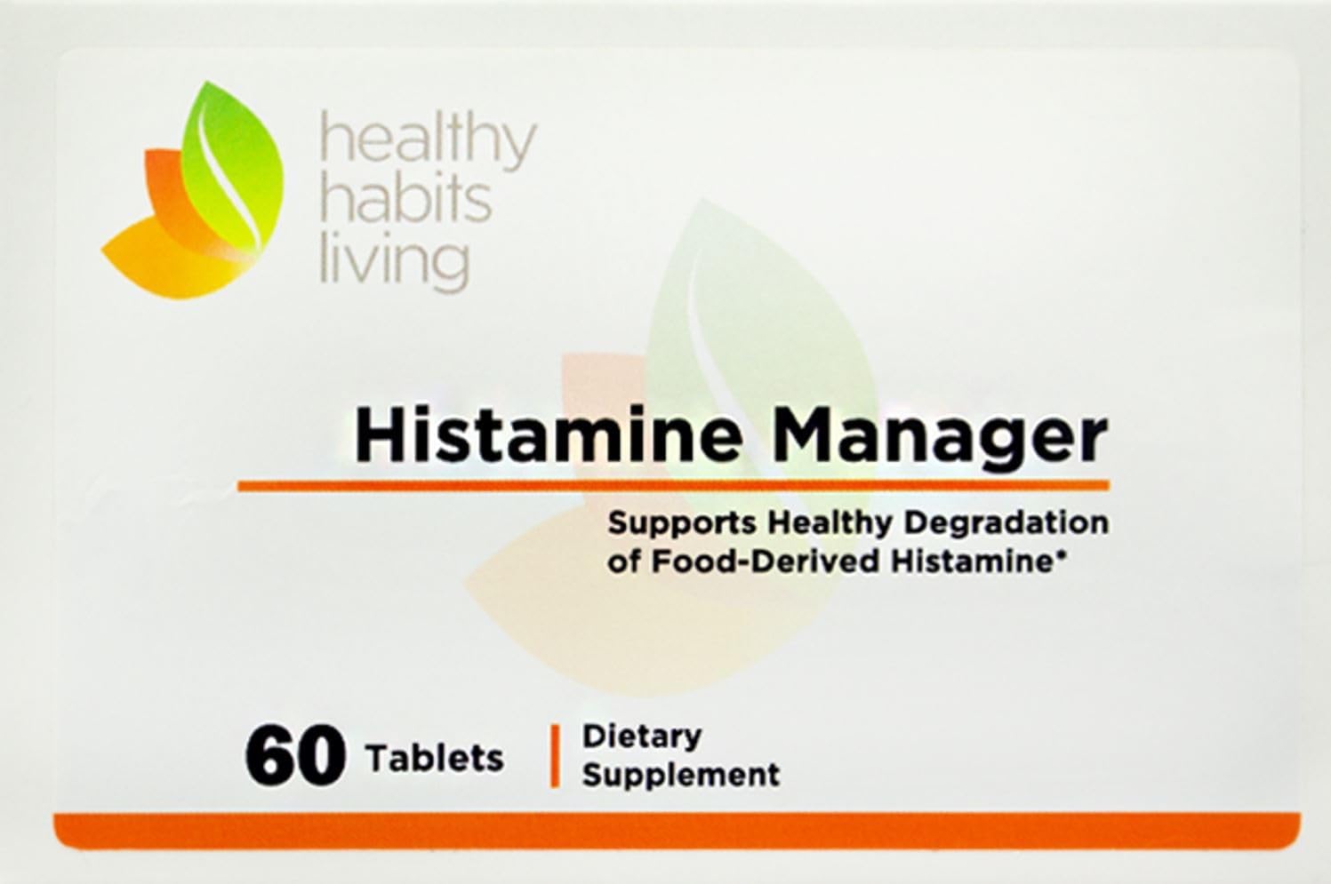 Histamine Manager with 20,000 HDU of Diamine Oxidase DAO - Digestive Enzyme for Food-Derived Histamine Intolerance - 60 Tablets