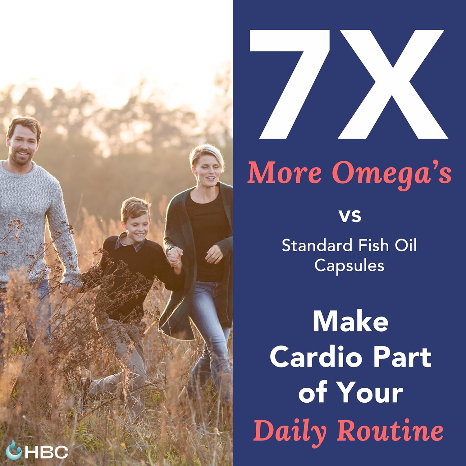 Hofseth BioCare High Strength Omega-3 Fish Oil Capsules - Norwegian Salmon Oil with Vitamin K2, 1000mg EPA & DHA, Burpless - Heart, Brain, Eye, Immunity Support - 90 Count