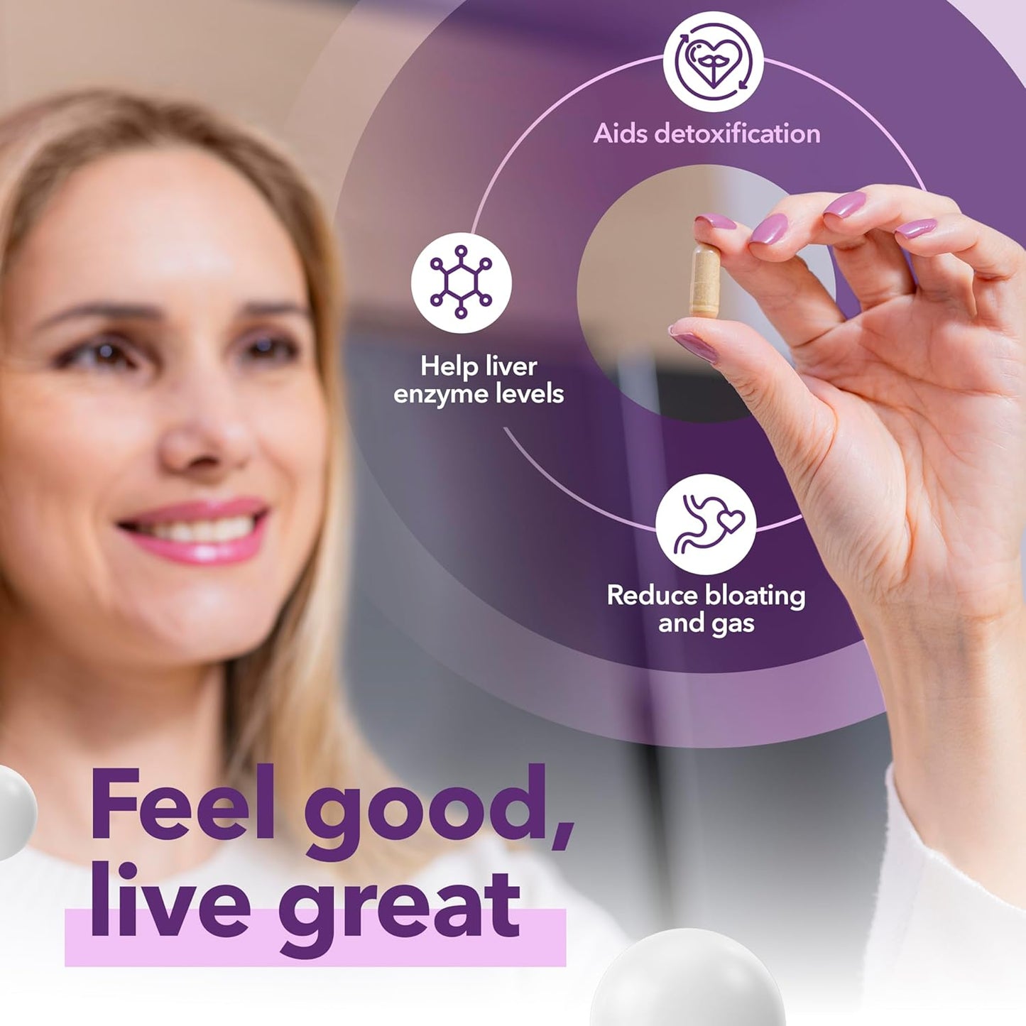Holistic Liver Support & Immune Defense Bundle with Vitamins