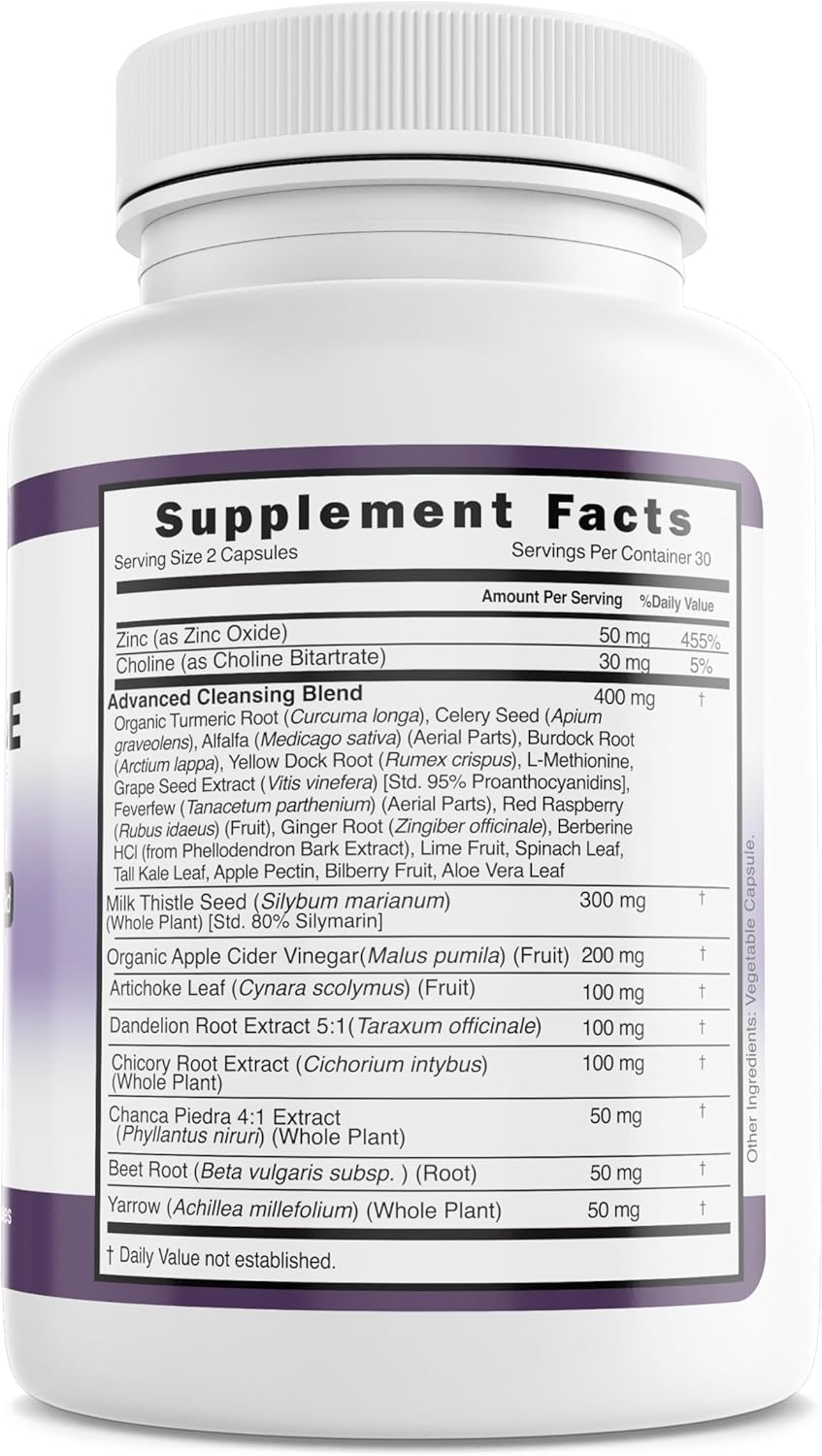 Holistic Liver Support & Immune Defense Bundle with Vitamins