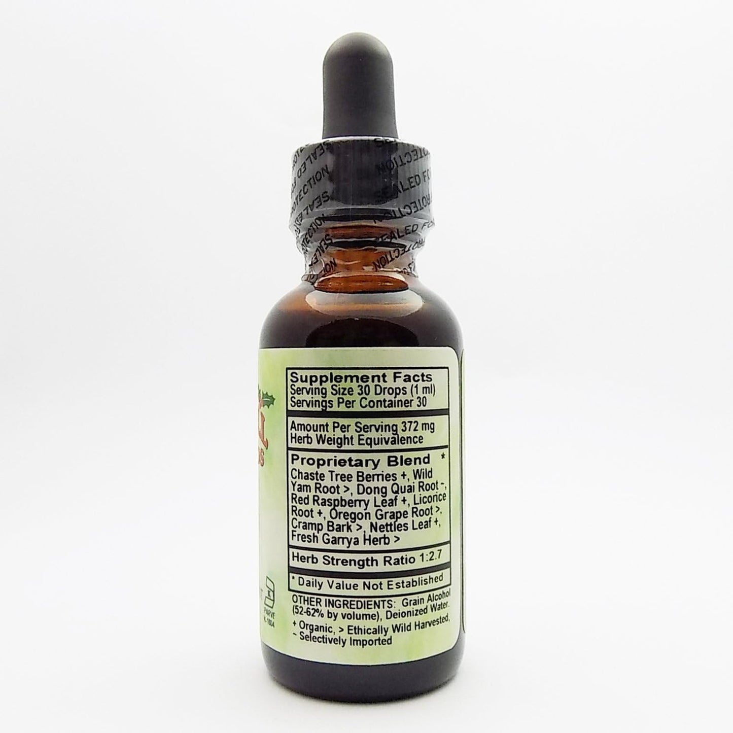 Holly Hill Health Foods Fem-Cycle Supplement, 1 Ounce Bottle