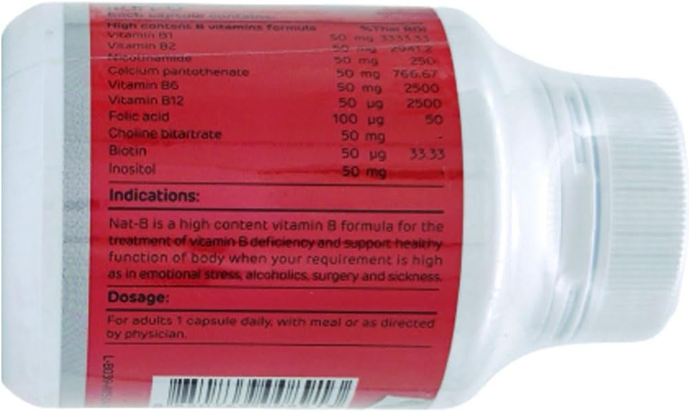 Honest Succeed Mega We Care Nat B 100 Capsules for Natural Health Boost