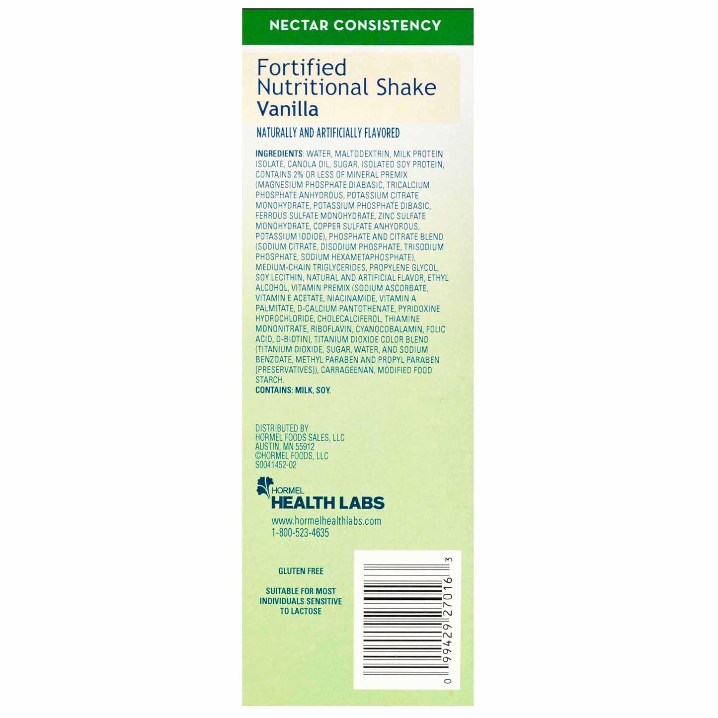 Hormel HM-27016 Med Pass 2.0 Vanilla Oral Supplement 32oz - 1 Box