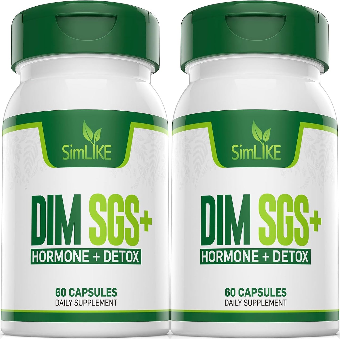 Hormone Balance and Detox Support Supplements for Menopause and Acne - Pack of 2