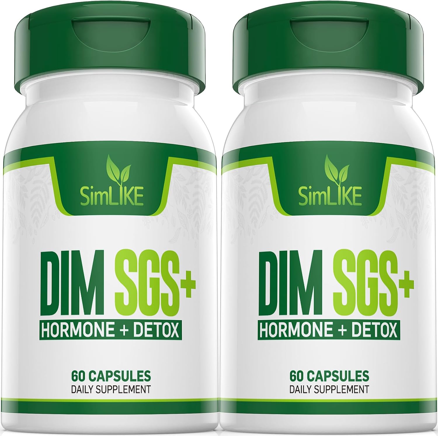 Hormone Balance and Detox Support Supplements for Menopause and Acne - Pack of 2