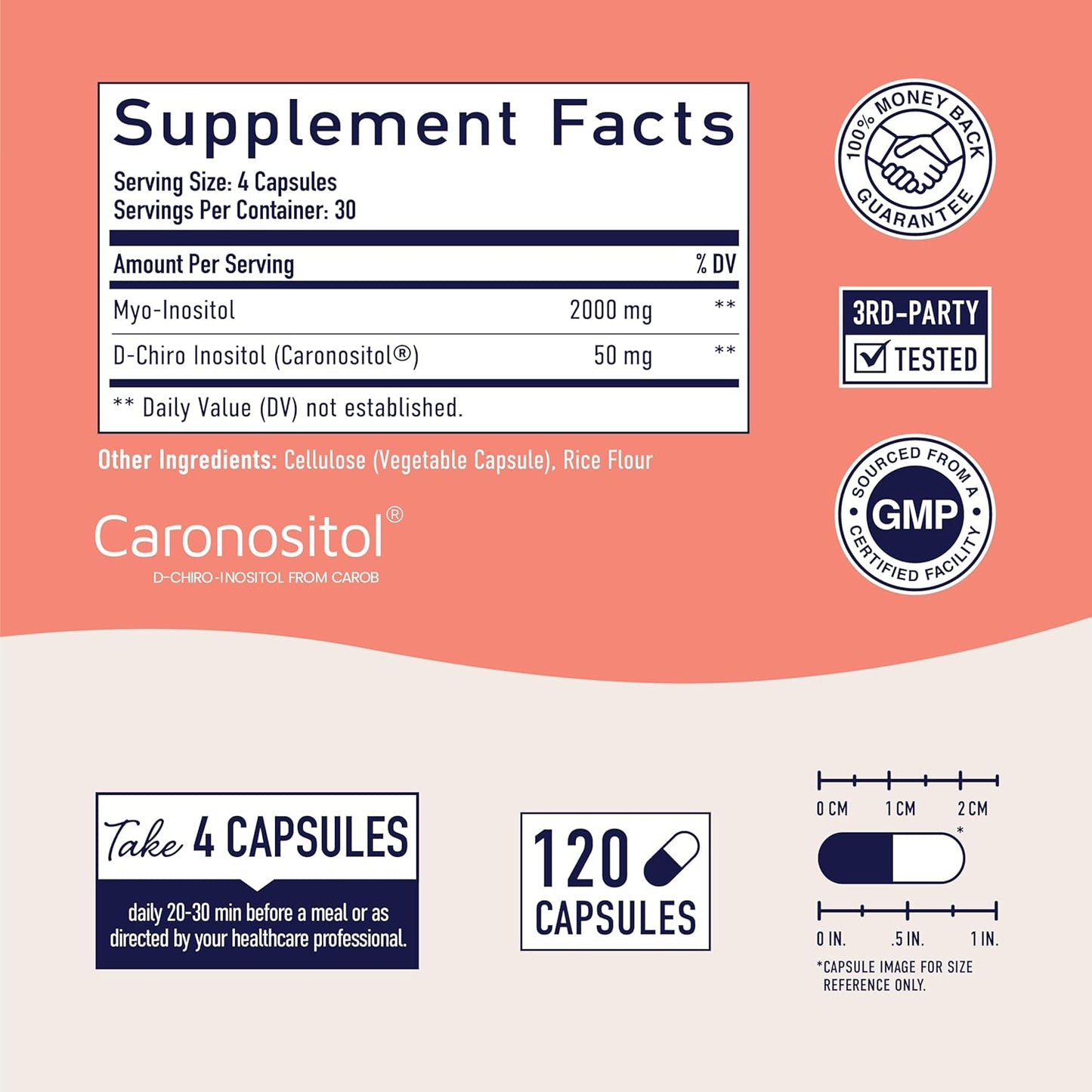 Hormone Balance Bundle for Women: DIM & Inositol Supplements - 30 Servings of 40:1 Ratio Inositol, 60 Servings of 250mg DIM Supplement