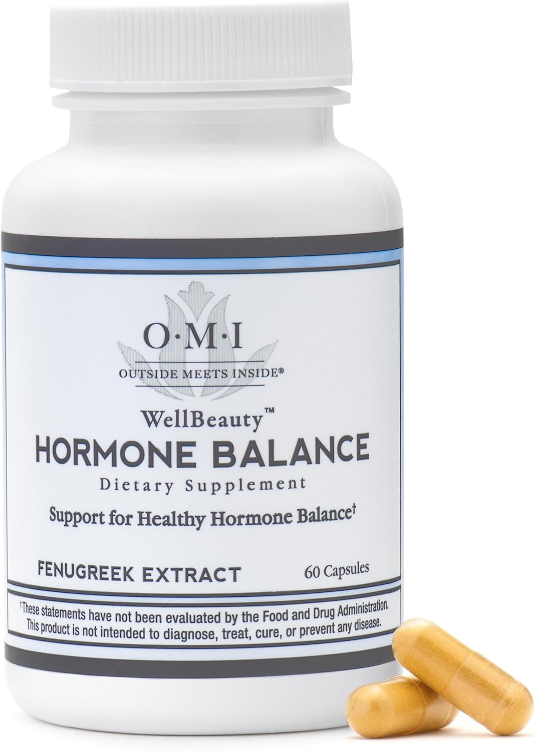 Hormone Balance Supplement for Women, Menopause Support with Fenugreek - 30-Day Supply