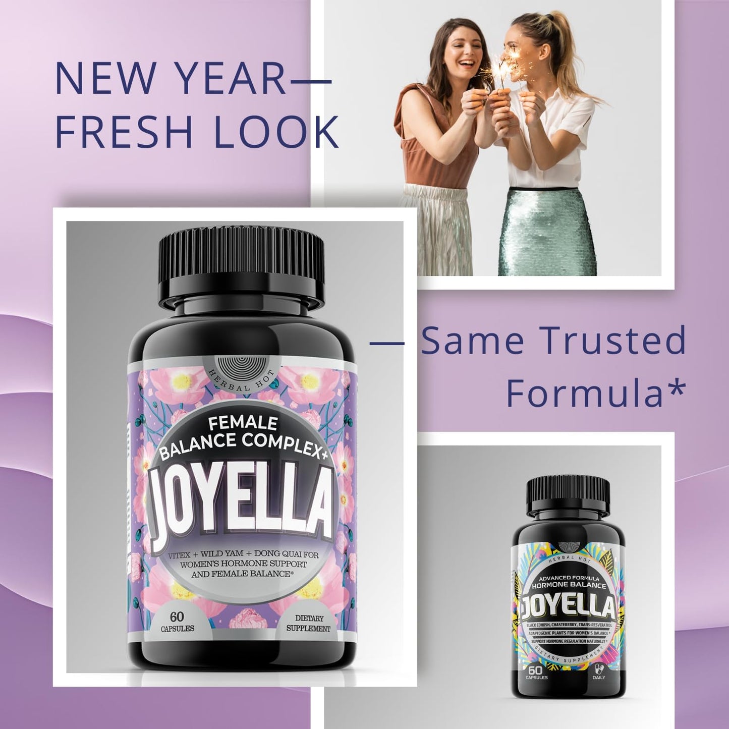 Hormone Balance Supplement for Women with Vitex Chasteberry, Black Cohosh, Dong Quai, and Wild Yam Root - 60 Capsules for Mood and Hormone Harmony in USA