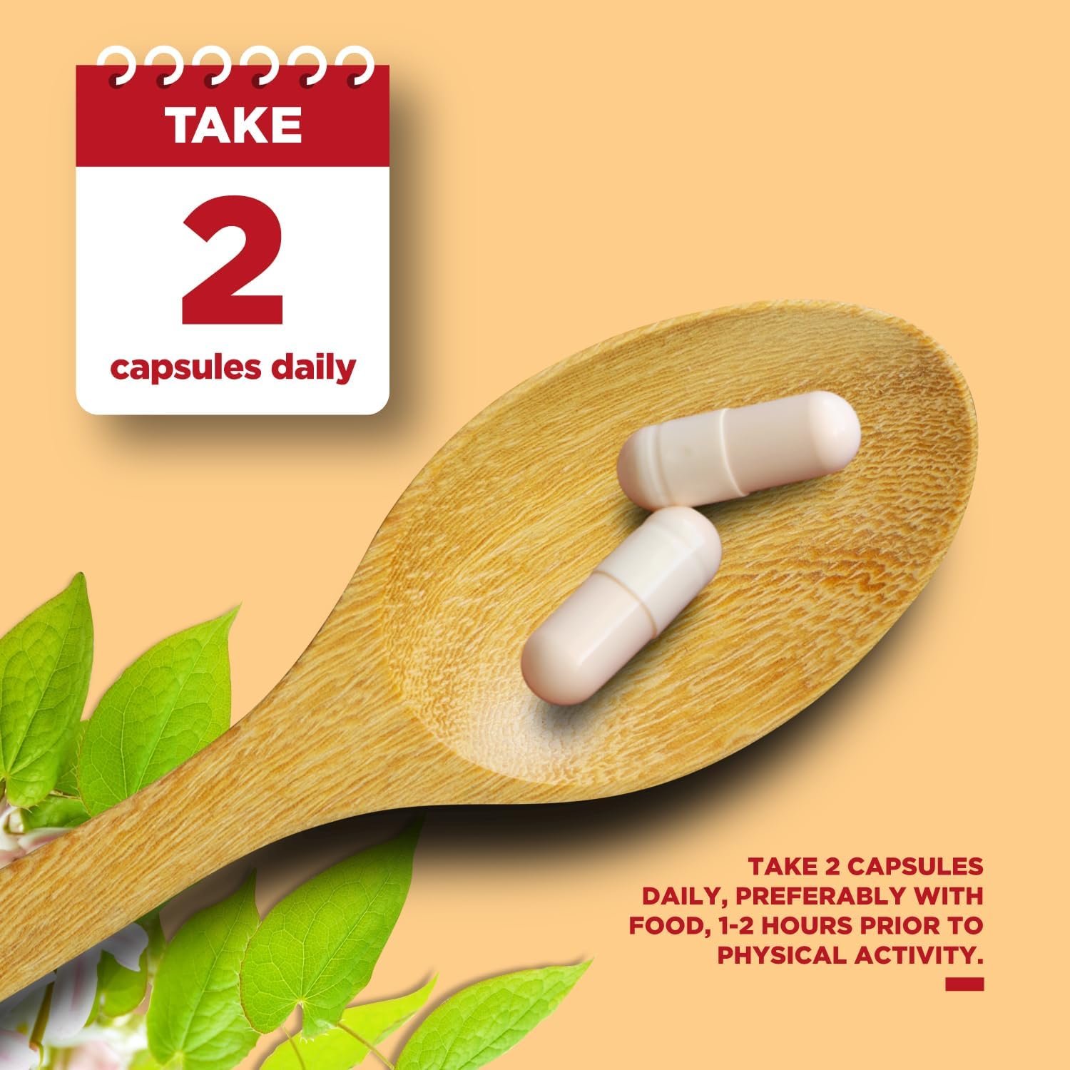 Horny Goat Weed Extract with Maca Powder for Immune Support and Stamina - Energy Booster for Men and Women - 60 Capsules