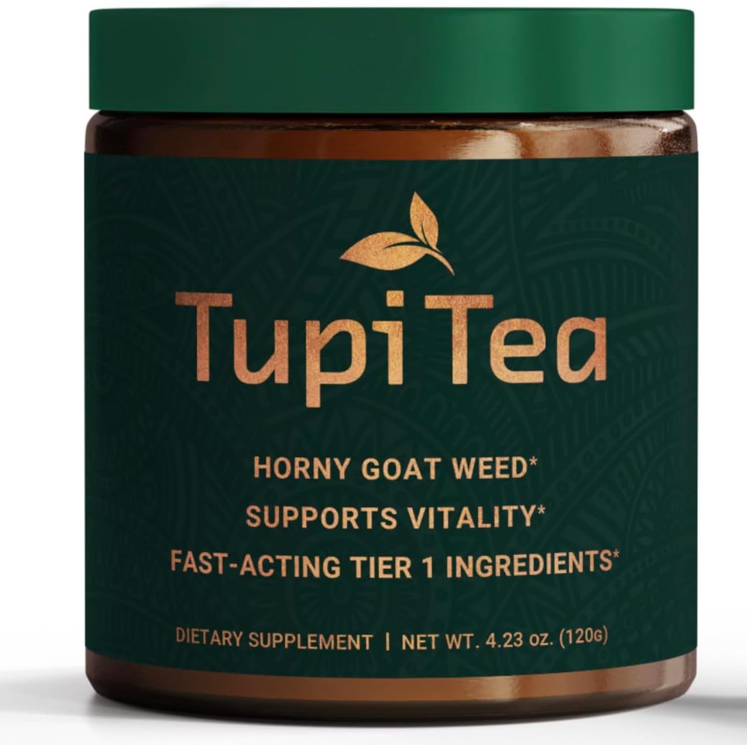 Horny Goat Weed Powder with Maca Root, Tribulus Terrestris & Muira Puama for Energy Boost & Wellness Support