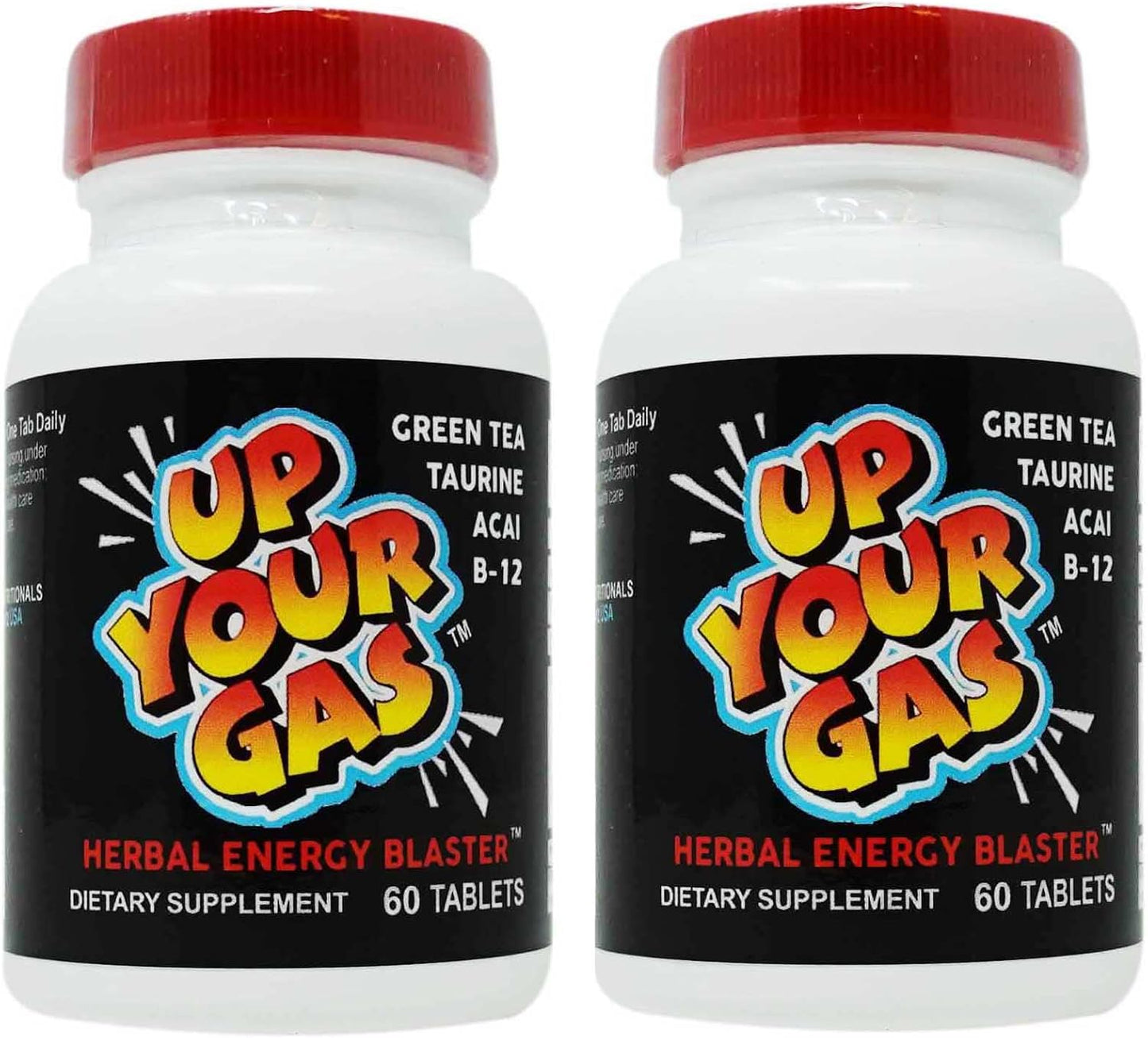 House of David Energy Blaster Tablets - 120 Count Bottles, Pack of 2 - Boost Your Energy Levels