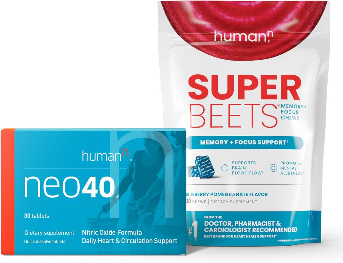 HumanN Neo40 Daily Chews for Memory and Focus Boost