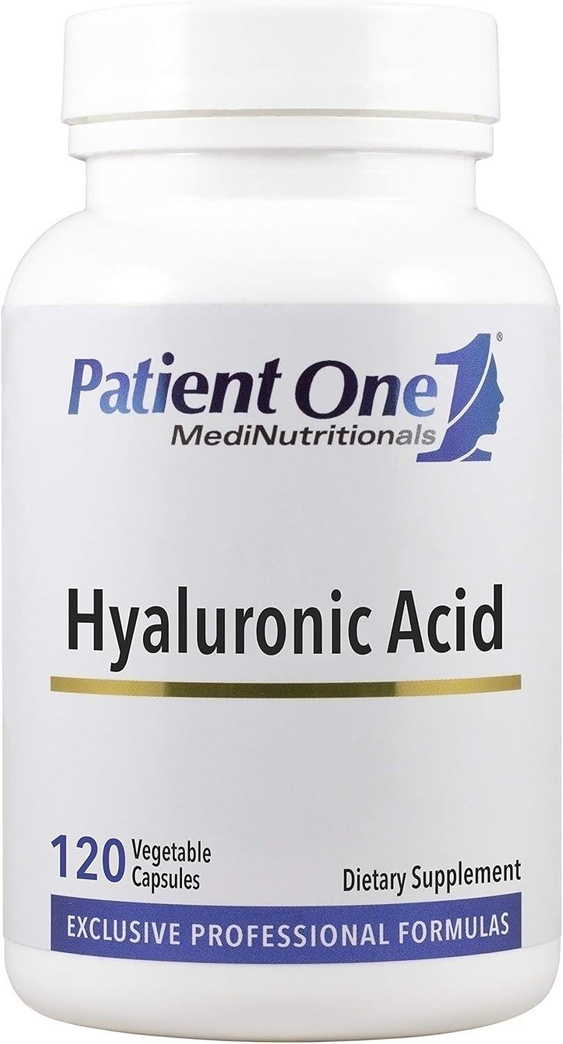 Hyaluronic Acid 100mg Supplement for Hydrated Skin & Joint Lubrication - 120 Capsules