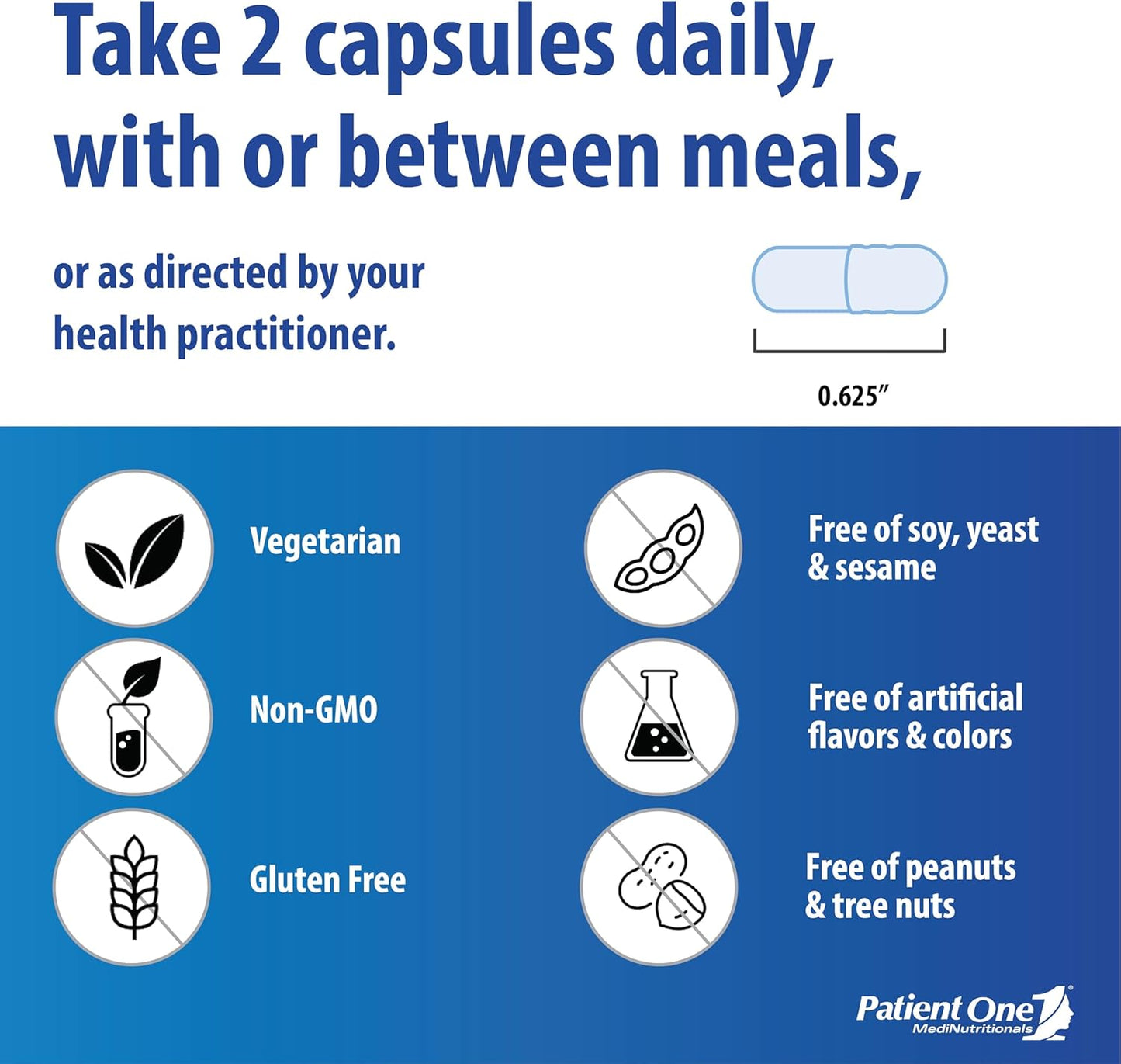 Hyaluronic Acid 100mg Supplement for Hydrated Skin & Joint Lubrication - 120 Capsules