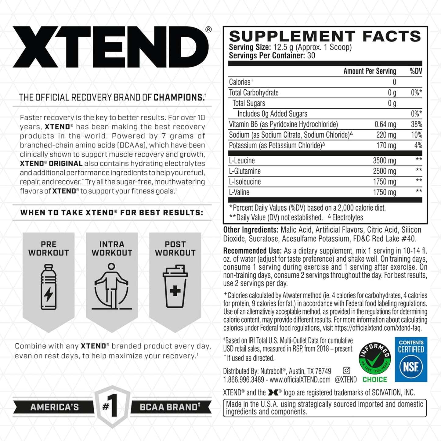 Hydrating Electrolyte Powder with Amino Acids in Watermelon & Strawberry Kiwi Flavors - 30 Servings