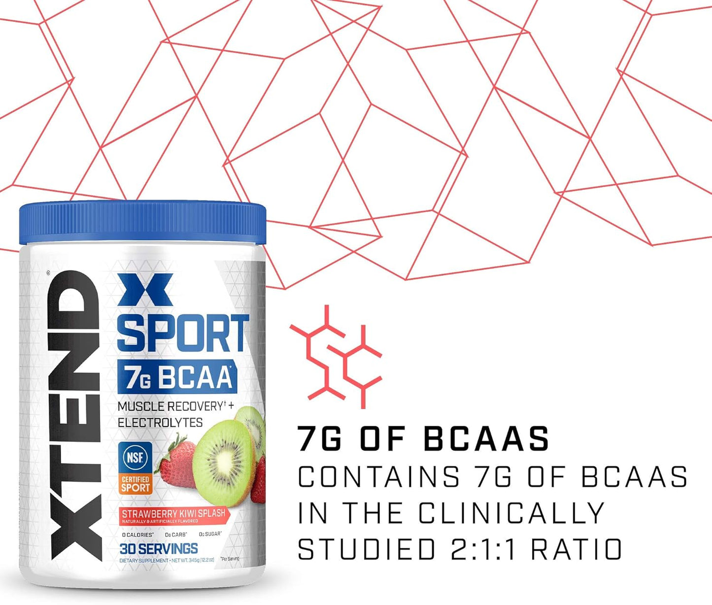 Hydrating Electrolyte Powder with Amino Acids in Watermelon & Strawberry Kiwi Flavors - 30 Servings