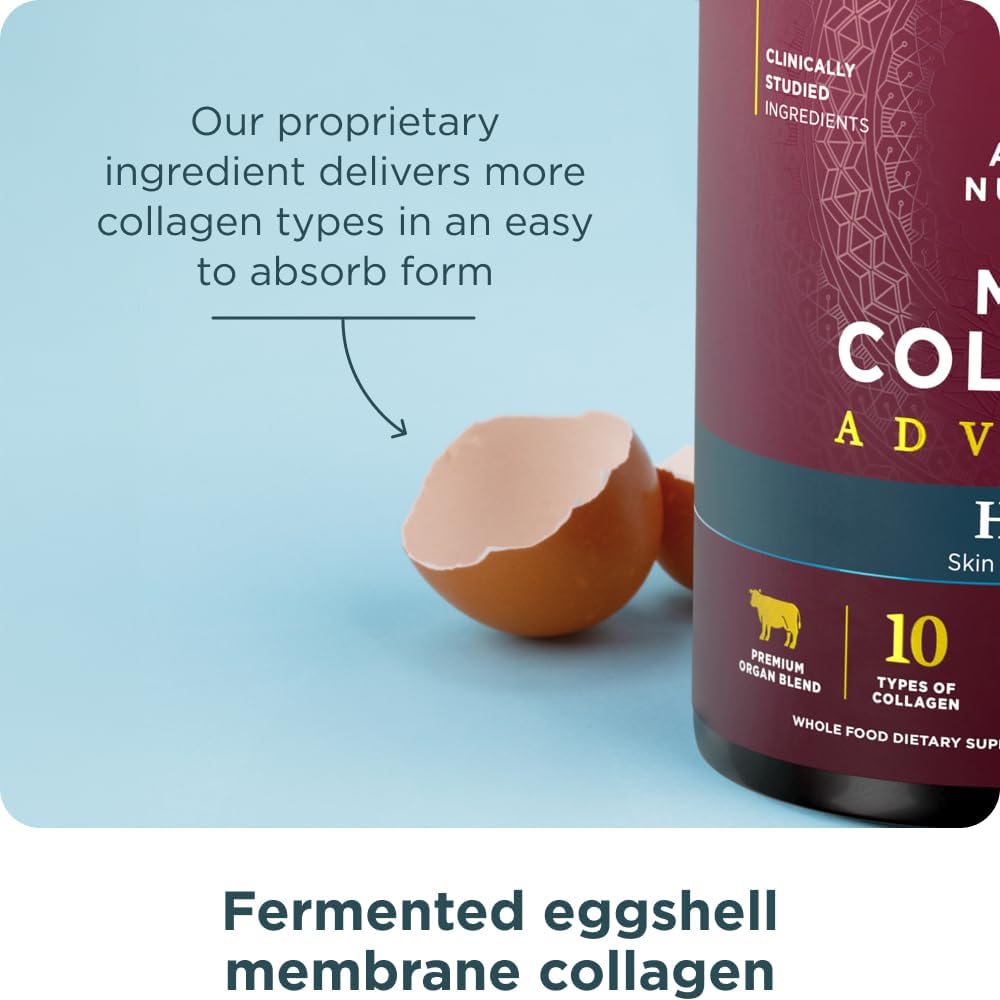 Hydrating Lemon Lime Multi Collagen Protein Powder - 30 Servings by Ancient Nutrition