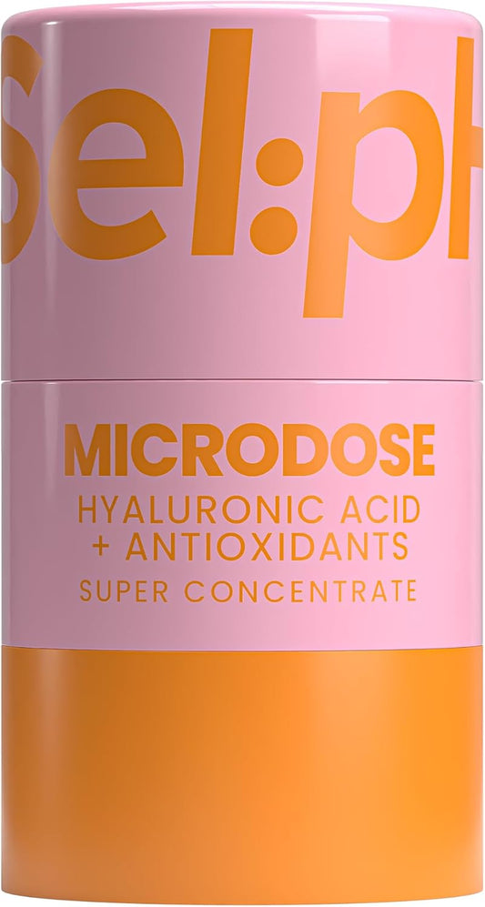 Hydrating Microdose Serum with Hyaluronic Acid and Antioxidants for Skin Rejuvenation