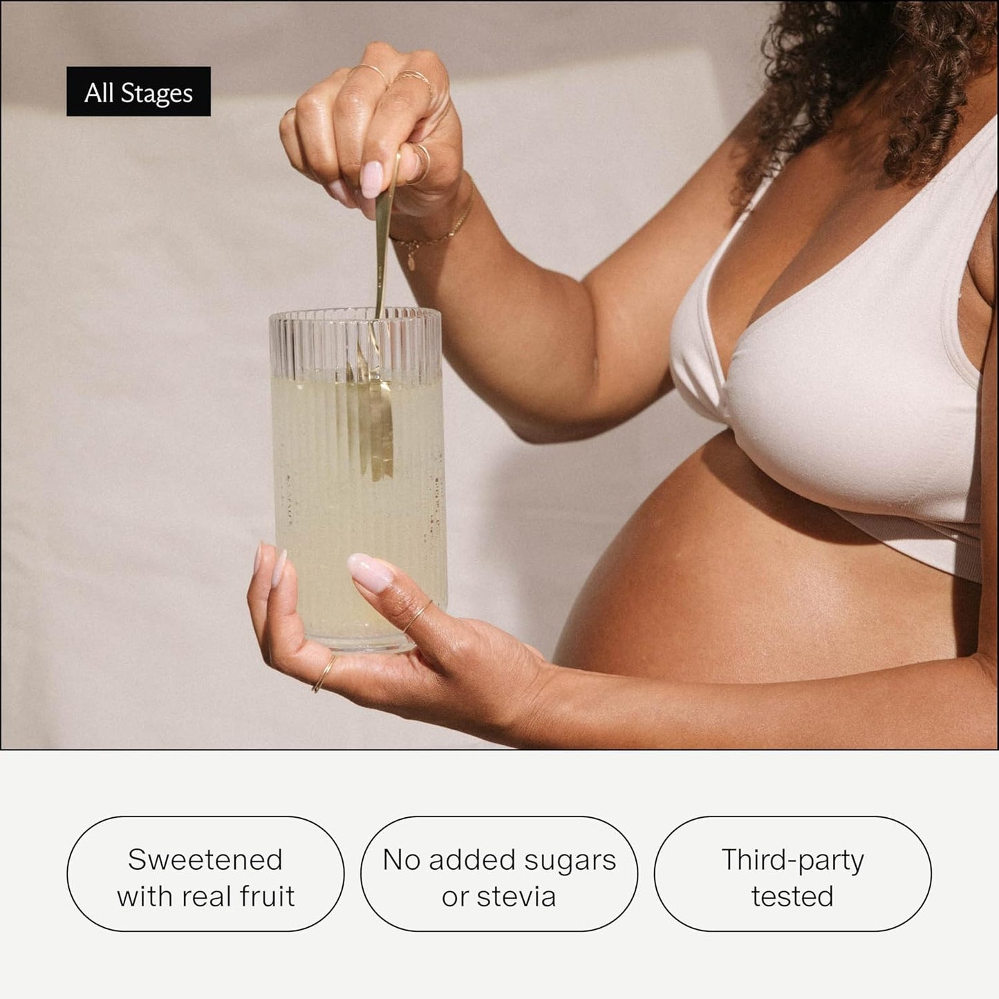 Hydration Support Packets with Electrolytes & Trace Minerals for Pregnancy & Lactation - 30 Sweetened Fruit Variety Pack