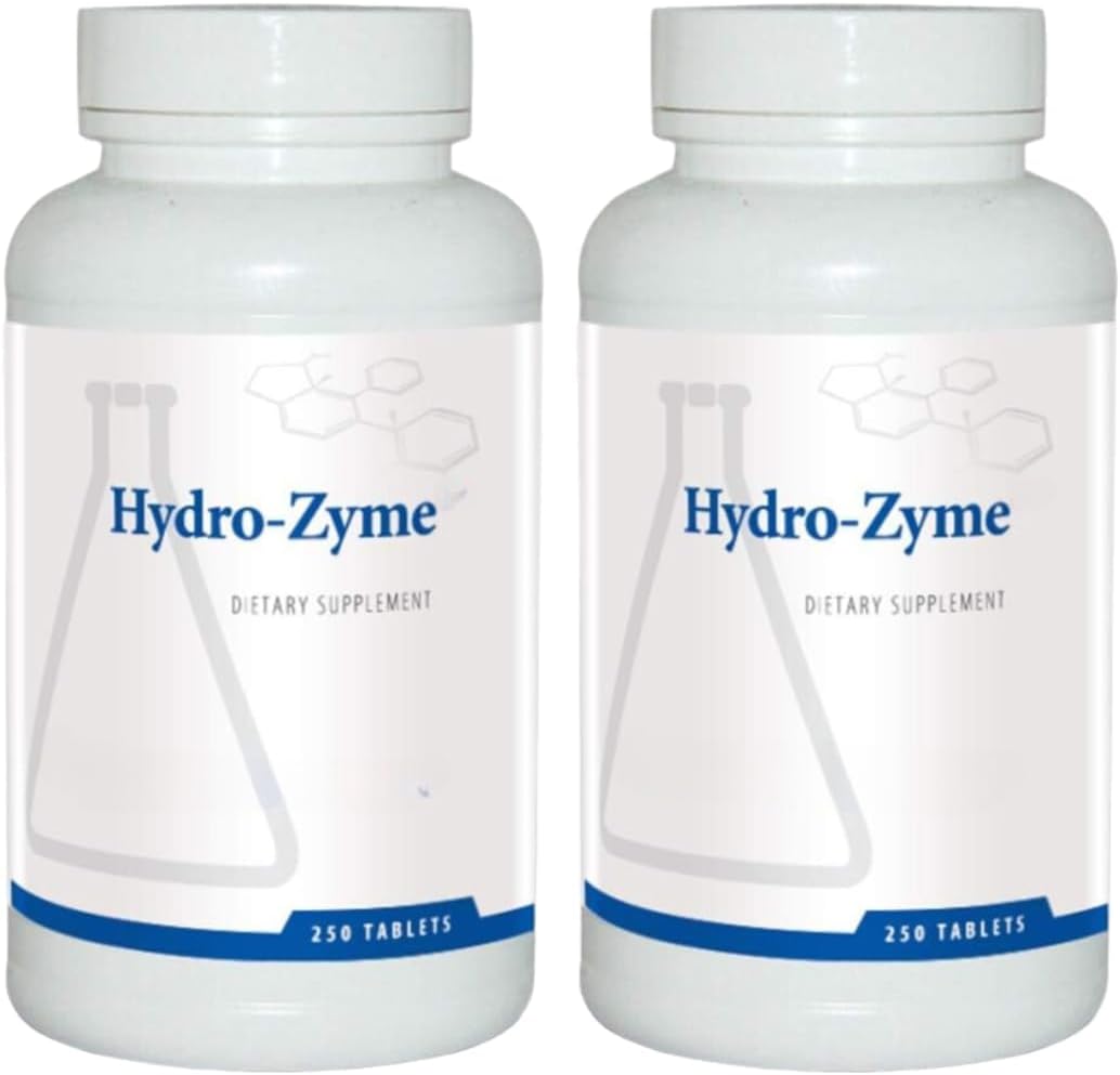 Hydro-Zyme Bundle: 500 Tablets of Digestive Enzymes for Optimal Digestion and Gut Health