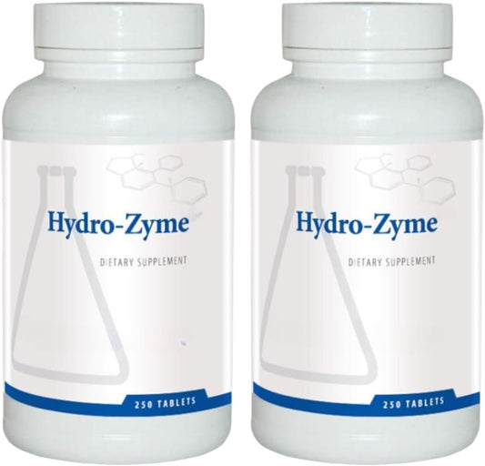 Hydro-Zyme Bundle: 500 Tablets of Digestive Enzymes for Optimal Digestion and Gut Health