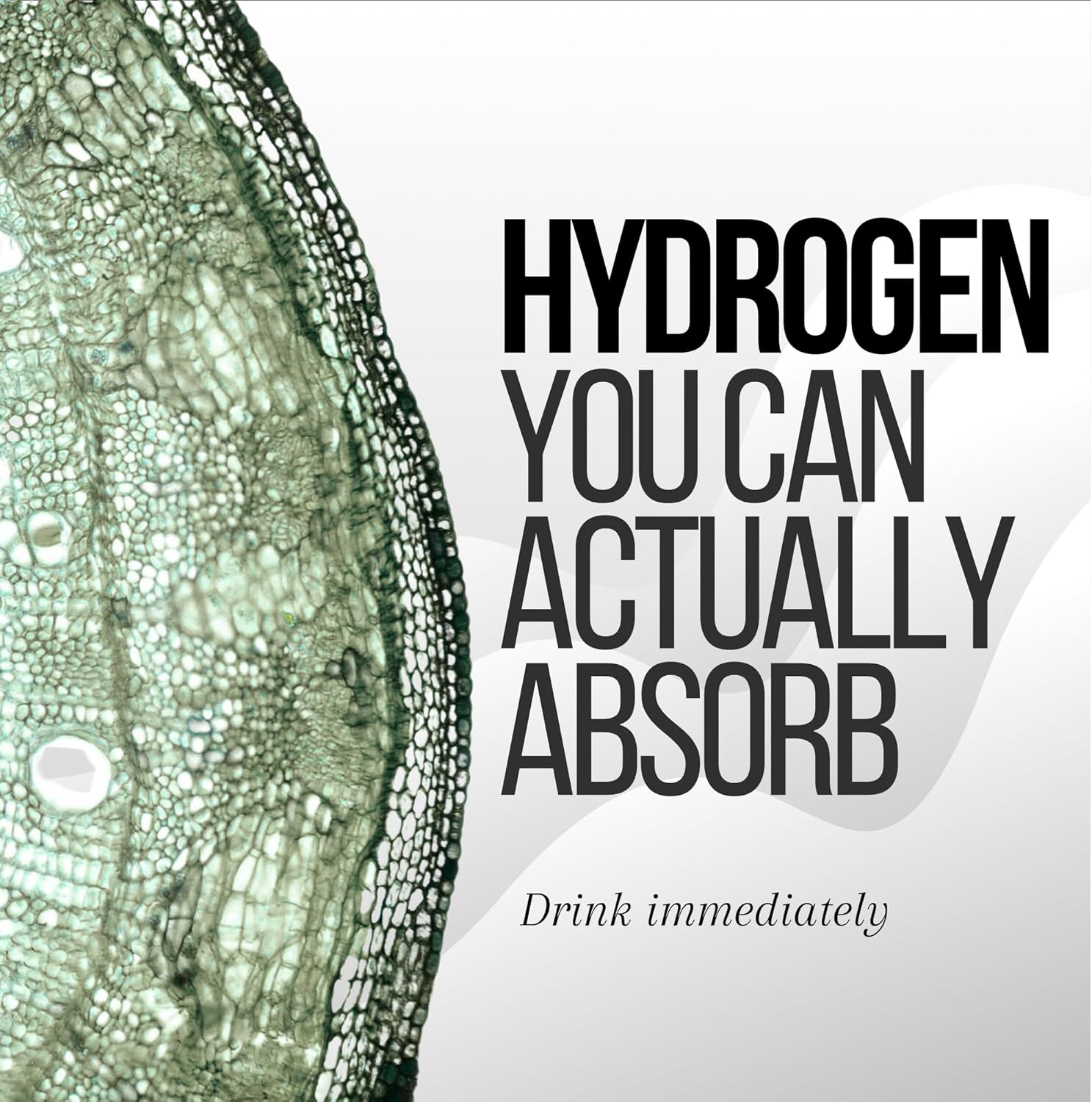 Hydrogen Water Tablets with Magnesium - 30 Tablets, Creates 12 PPM Molecular Hydrogen Drinking Water