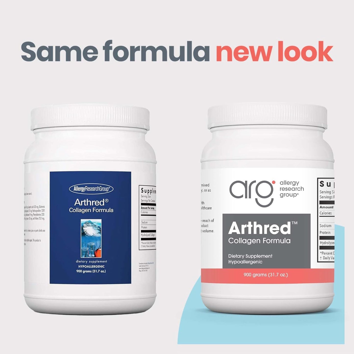 Hydrolyzed Bovine Collagen Peptides Powder - Arthred Supplement for Men & Women - 31.7 Oz