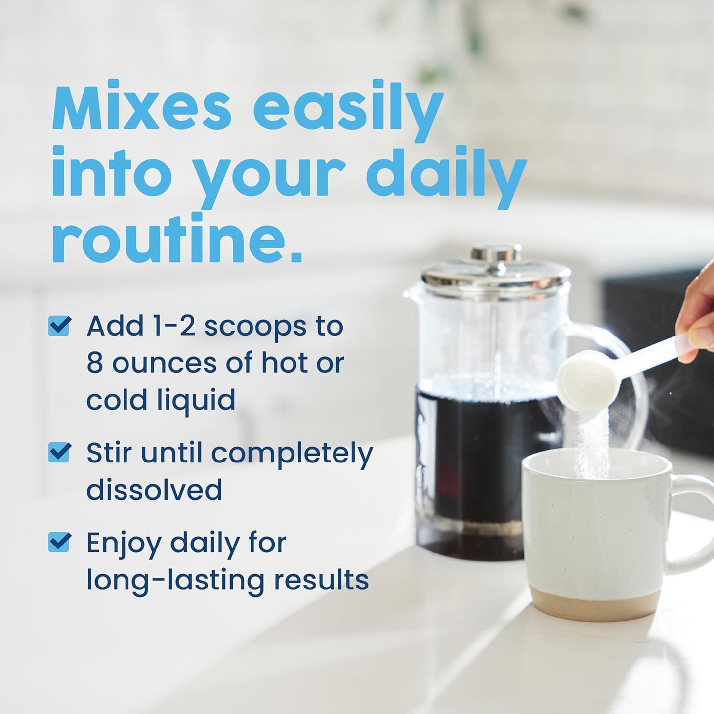 Hydrolyzed Collagen Peptides Protein Powder for Skin, Hair, Nails - 15.9 oz (45 Servings) by NativePath