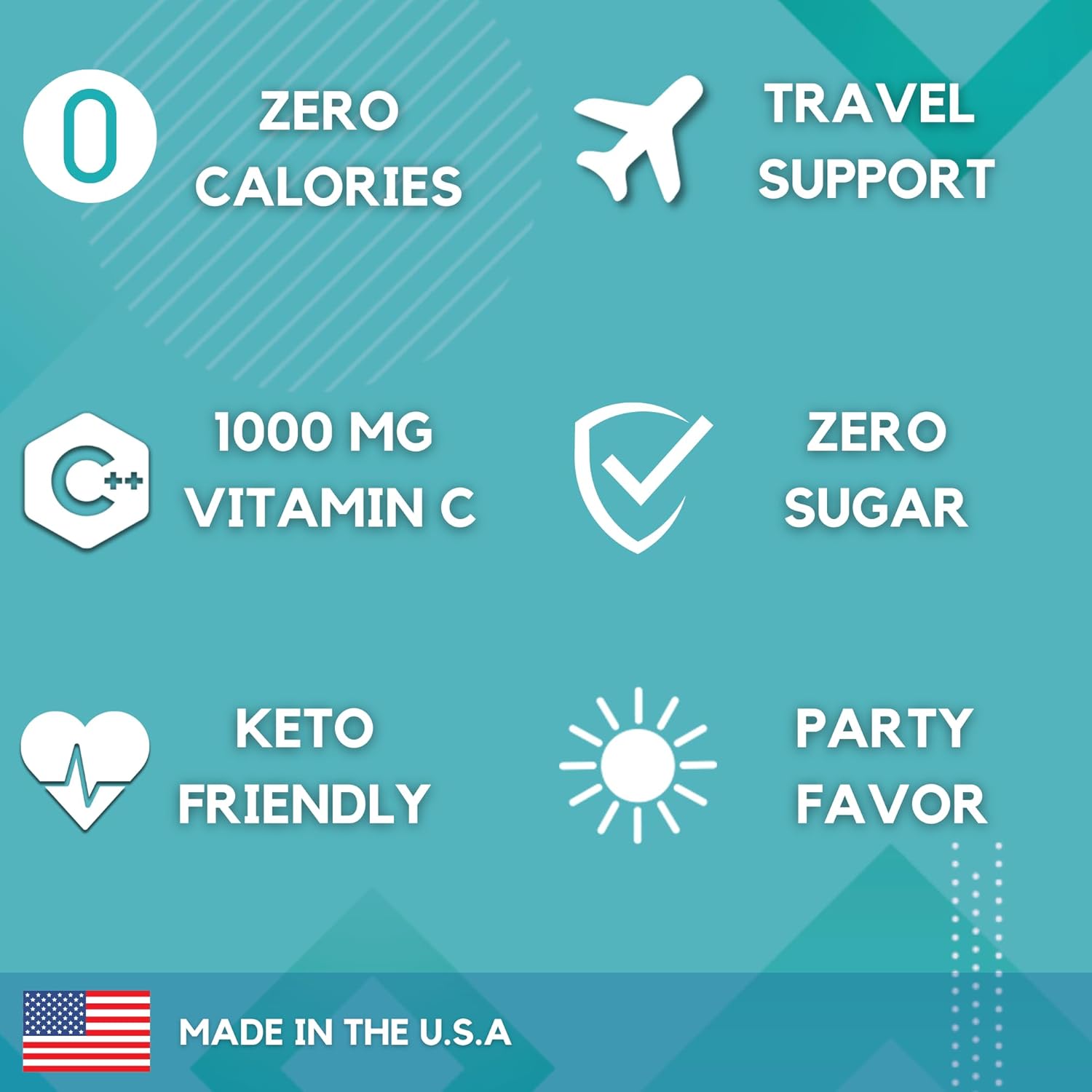 HydroMATE Electrolytes Powder Variety Pack - 30 Sugar-Free Hydration Packets with Vitamin C for Energy Boost - Perfect for Keto Diet & Party Favors