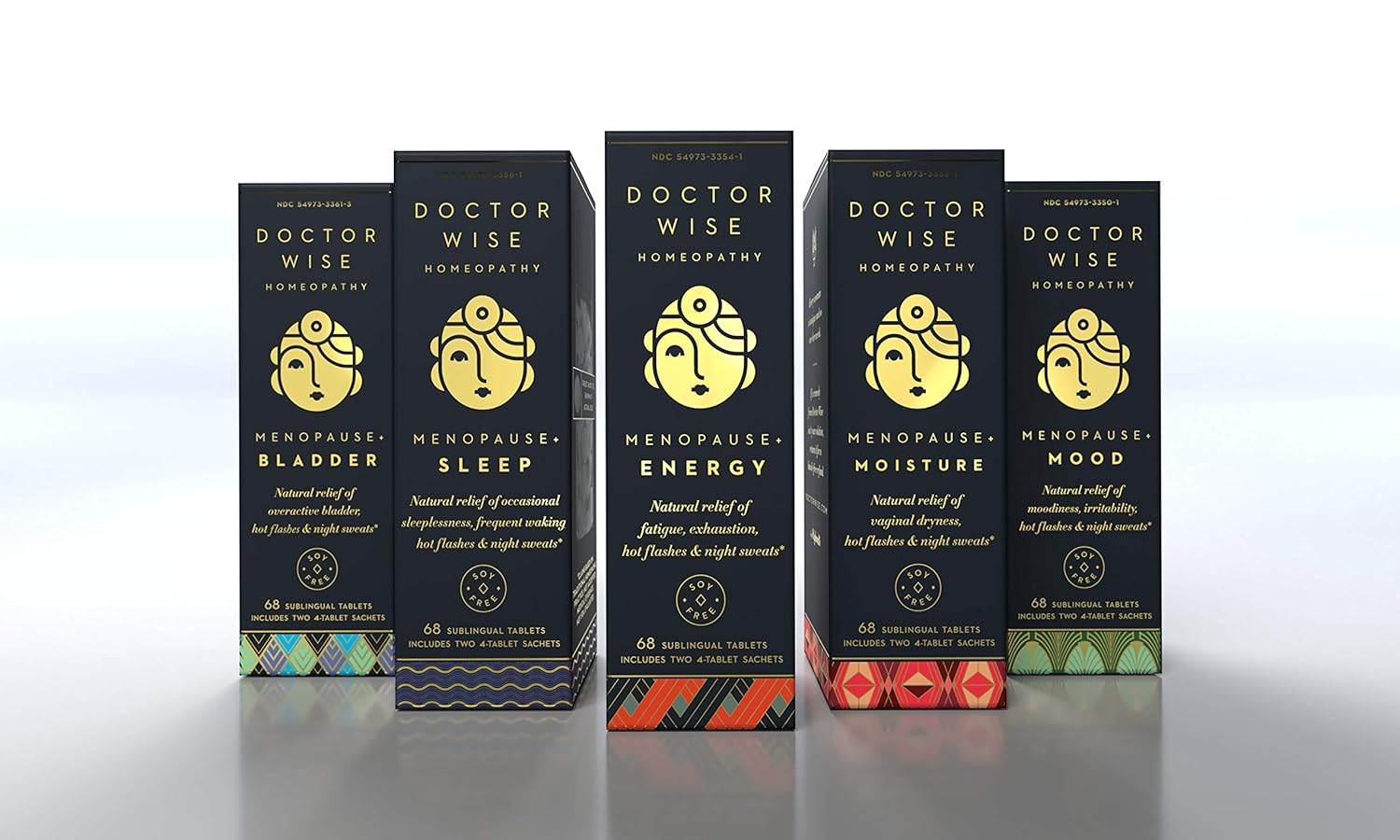 Hyland's Doctor Wise Mood Relief Tablets for Menopause Symptoms, 68 Count