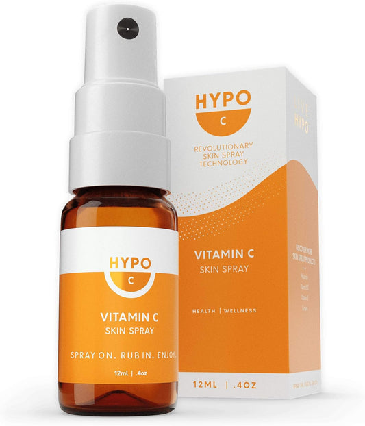 HYPO Vitamin C Spray by Eirtree Health | Organic Topical Supplement | Fast Absorption | Immune System Booster | 3,000 mg, 30 Day Supply