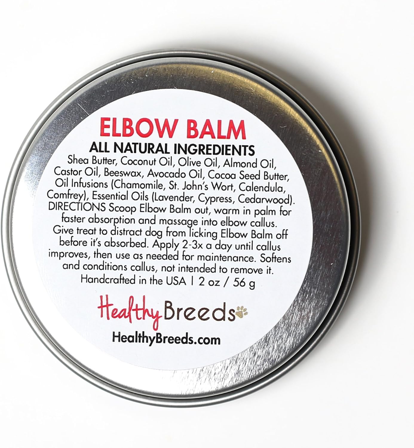 Icelandic Sheepdog Elbow Balm for Healthy Joints and Skin - 2 oz