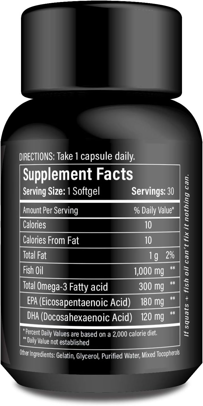 Icelandic Sport Formula 99 Wild Caught Fish Oil with Omega 3 DHA EHA